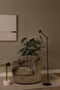 Lucide TIPIK - Oplaadbare Vloerlamp - Dimbaar LED 3W 2700K - Zwart