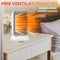 MATTI® - Ventilatorkachel - 1000W - Verwarmt in 3 Seconden - Licht en Compact Design