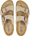 Birkenstock Arizona SFB VL Narrow - Dames Slippers - Suède - Bruin - Maat 38