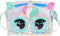 Purse Pets - Y2K Corn Interactieve tas met meer dan 30 geluiden en reacties - speelgoedeenhoorn en crossbody tas