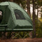 SoBuy OGS61-L-GR - Opvouwbaar Campingbedje - 3 in 1 met anti-UV dak en opblaasbare matras - Donkergroen (2 personen)