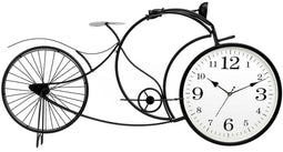Bordsklocka Fiets Zwart Metaal 95 x 50 x 12 cm
