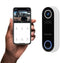 Hombli Smart Doorbell 2 - 1080p Video Deurbel - Tweewegspraak Bewegingsdetectie MicroSD Cloudopslag Wit