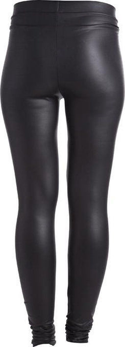 PIECES PCNEW SHINY LEGGINGS - Dames Legging - Glanzend effect - Zwart