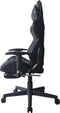 Gamestoel bureaustoel Thomas - racing gaming camouflage - met voetsteun - verstelbaar