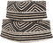 MUST Living Sacrificial baskets Lovina, set of 2 - 11x19x19 cm / 12x23x23 cm