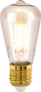 EGLO LED Lamp - Ø 4,8 cm - E27 - Amberkleurig