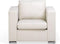 HELSINKI - Fauteuil - Beige - Leer