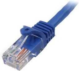 Startech 45PAT1MBL - UTP-kabel Cat 5 - RJ45 - 1 m - Blauw