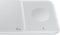 Samsung Wireless Charger Duo - Draadloos opladen - Fast Charge - Wit