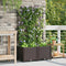 vidaXL - Tuinplantbak - met - Trellis - 2 - st - Bruin - 80x40x143 - cm