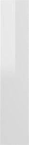 vidaXL - Wandschoenenkasten - 2 - st - 60x18x90 - cm - bewerkt - hout - hoogglans - wit