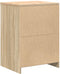 vidaXL - Garagekast - 60x51x85 - cm - massief - grenenhout - sonoma - eikenkleurig