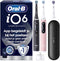 Oral-B iO 6 - Elektrische Tandenborstel - 5 Poetsstanden - Zwart Roze