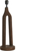 Light & Living Tafellamp Xitta - Mangohout - 55cm - Donkerbruin - excl. kap