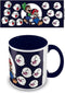 PYRAMID Super Mario (Boos) kopje Blauw, Multi kleuren Universeel 1 stuk(s)