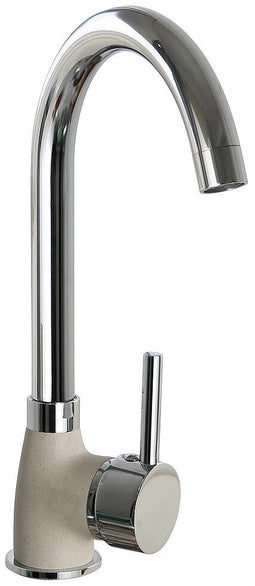 PYRAMIS BELLO DUO faucet, sand beige granite