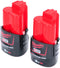 Milwaukee accuset 2x M12 B3 12 V 3.0 Ah / 3000 mAh Li-Ion ( 2x 4932451388 )