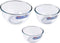 Pyrex Classic Prepware Mengkom - Borosilicaatglas - Set van 3 Stuks