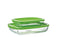 Pyrex - Cook & Store Schaal Rechthoek met Deksel 0,8 liter - Glas - Transparant