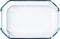 Pyrex - Inspiration Ovenschaal Rechthoek 2 liter - Transparant - Borosilicaatglas