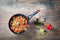 Pyrex Optima Wok Pan - Aluminium - Ø28 cm - Zwart