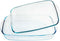 Pyrex Set Met Ovenschalen Pyrex Classic Transparant Borosilicaatglas (2 Pcs)