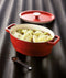 Pyrex Slow Cook rood ovale gietijzeren braadpan 29cm