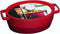 Pyrex Slow Cook rood ovale gietijzeren braadpan 29cm