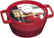 Pyrex Slowcook Braadpan - Gietijzer - � 24 cm - 3.6 l - Rood