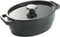 Pyrex Slowcook Braadpan Ovaal - Gietijzer - 5,8 liter - Grijs