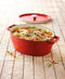 Pyrex Slowcook Braadpan Ovaal - Gietijzer - 5,8 liter - Rood