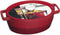 Pyrex Slowcook Braadpan Ovaal - Gietijzer - 5,8 liter - Rood