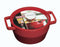 Pyrex Slowcook Braadpan - Rood - 20 cm - Gietijzer