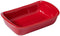 Pyrex - Supreme Ovenschaal Rechthoek 1,4 liter - Wit - Keramiek