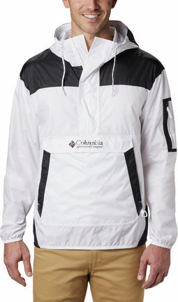 Columbia Challenger™ Windbreaker - Lichtgewicht Anorak Heren - Waterbestendig - Wit