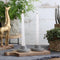 Pyromane - gedraaide kaarsen - set van 4 stuks - kleur : wit