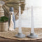 Pyromane - gedraaide kaarsen - set van 4 stuks - kleur : wit