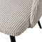 WOOOD Ferdy Eetkamerstoel - Polyester - Pearl - 82x56x58