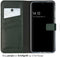 Selencia Samsung Galaxy S23 FE - Echt Lederen Bookcase - 3 Pashouders - Groen
