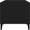 vidaXL - Salontafel - 90x49x45 - cm - bewerkt - hout - zwart
