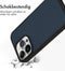 Accezz iPhone 14 Pro - Back Cover - Premium Leather Card Slot - Donkerblauw