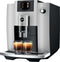 Jura E6 (2022) - Volautomatische koffiemachine - Cappuccino met één druk op de knop - Platina