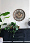 Industriele klok Thijs - wandklokken voor binnen - wandklok modern - wandklok industrieel - wand klok - muurklok - wandklokken - 54 cm