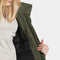 Didriksons JOSEFINE - WNS PARKA Dames - Afneembare capuchon - Donkergroen (2022)