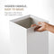Yamazaki Tower - Prullenbak - Slank design met afneembaar deksel - Wit