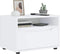 vidaXL - Tv-meubel - VISNES - 60x40x38 - cm - bewerkt - hout - wit