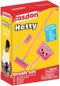 Casdon Hetty - Speelgoedschoonmaakset - Bezem en Stoffer en Blik - Roze