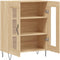 vidaXL - Dressoir - 69,5x34x90 - cm - bewerkt - hout - sonoma - eikenkleurig