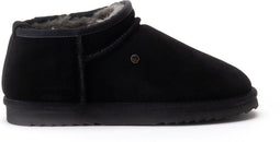 Warmbat Durack - Dames Laarzen - Enkellaarzen - Zwart - Maat 39